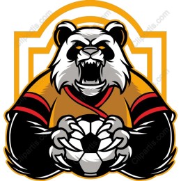 Panda Soccer Warrior