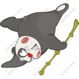 Quirky Panda Swinging