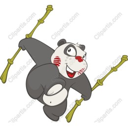 Charming Playful Panda