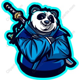 Samurai Panda