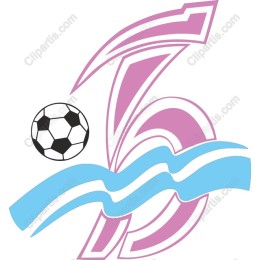 Dynamic Soccer - Stylized 6 with Ball