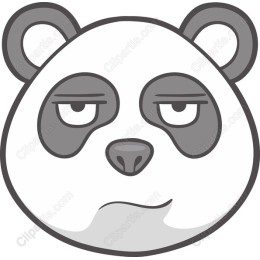 Cute Panda Face