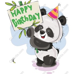 Cute Panda Birthday