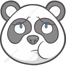 Charming Panda Face