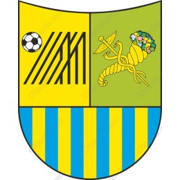 Vibrant Soccer and Caduceus Shield
