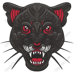 Fierce Panther Head