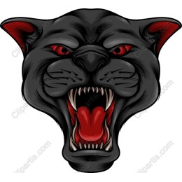 Fierce Panther Head