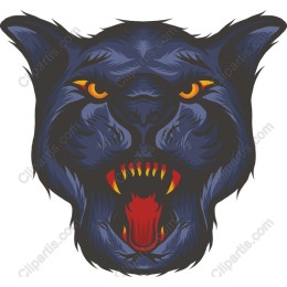 Fierce Panther Head