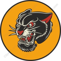 Fierce Panther Head