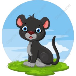 Adorable Panther Cub