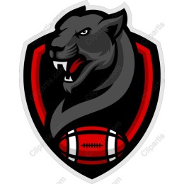 Panther Football Team Logo