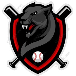 Ferocious Panther Baseball Logo