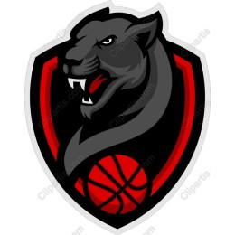 Panther Basketball Logo