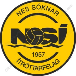 NES S?KNAR iTR?TTARFELAG Logo
