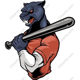 Fierce Panther Baseball Bat