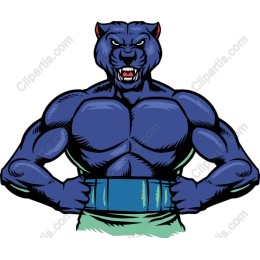 Muscular Panther