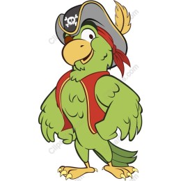 Cheerful Pirate Parrot