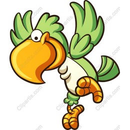 Whimsical Parrot