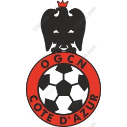 OG Cote D'Azur Football Emblem