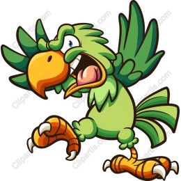 Cartoon Parrot