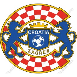 Croatia Zagreb Football Emblem