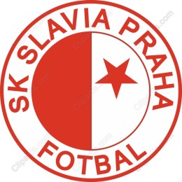 SK Slavia Praha Football Logo