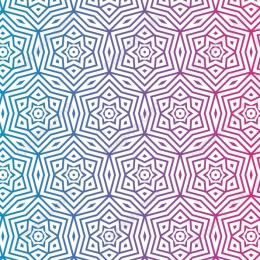 Vibrant Geometric Star Pattern