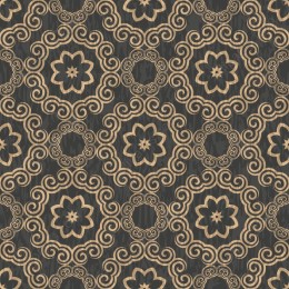 Floral Scroll Pattern