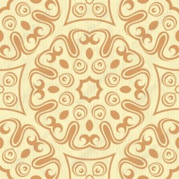 Elegant Earth Tone Floral Pattern