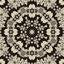 Ornate Floral Mandala
