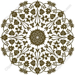 Elegant Floral Mandala