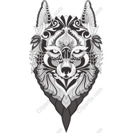 Mandala Wolf