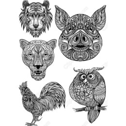 Animal Mandala Bundle