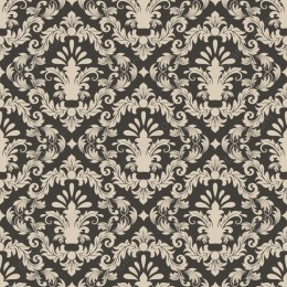 Elegant Vintage Floral Damask Pattern