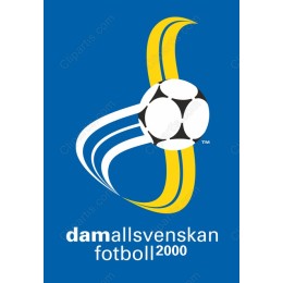 2000 Damallsvenskan Football Logo