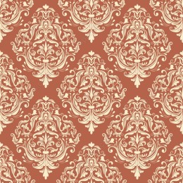 Elegant Vintage Damask Pattern