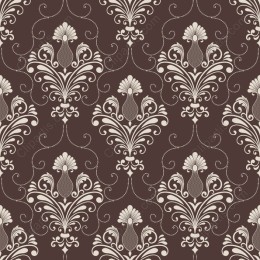 Vintage Floral Pattern - Elegant Scroll