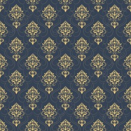 Gold Damask Pattern