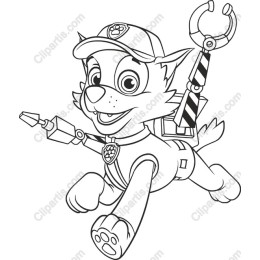 Cheerful Adventure Pup