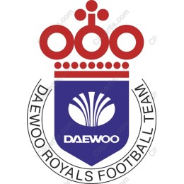 Daewoo Royals Football Team Logo