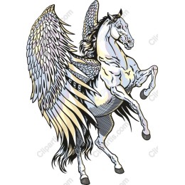 Majestic Winged Horse