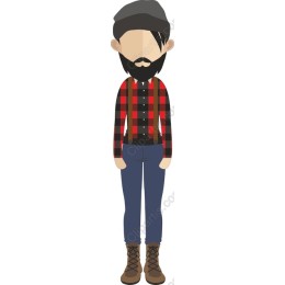 Stylish Lumberjack