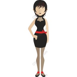 Fashionable Black Dress