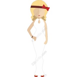 Elegant Blonde Woman