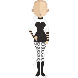 Goth Chic Fashionista