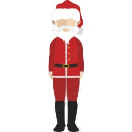 Festive Santa Claus