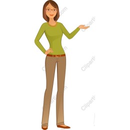 Confident Female Character