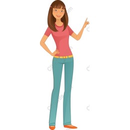 Cheerful Young Woman