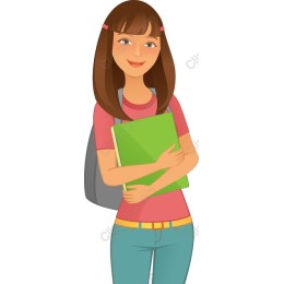 Cheerful Student