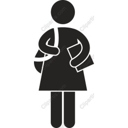 Stylish of a Document-Holding Figure